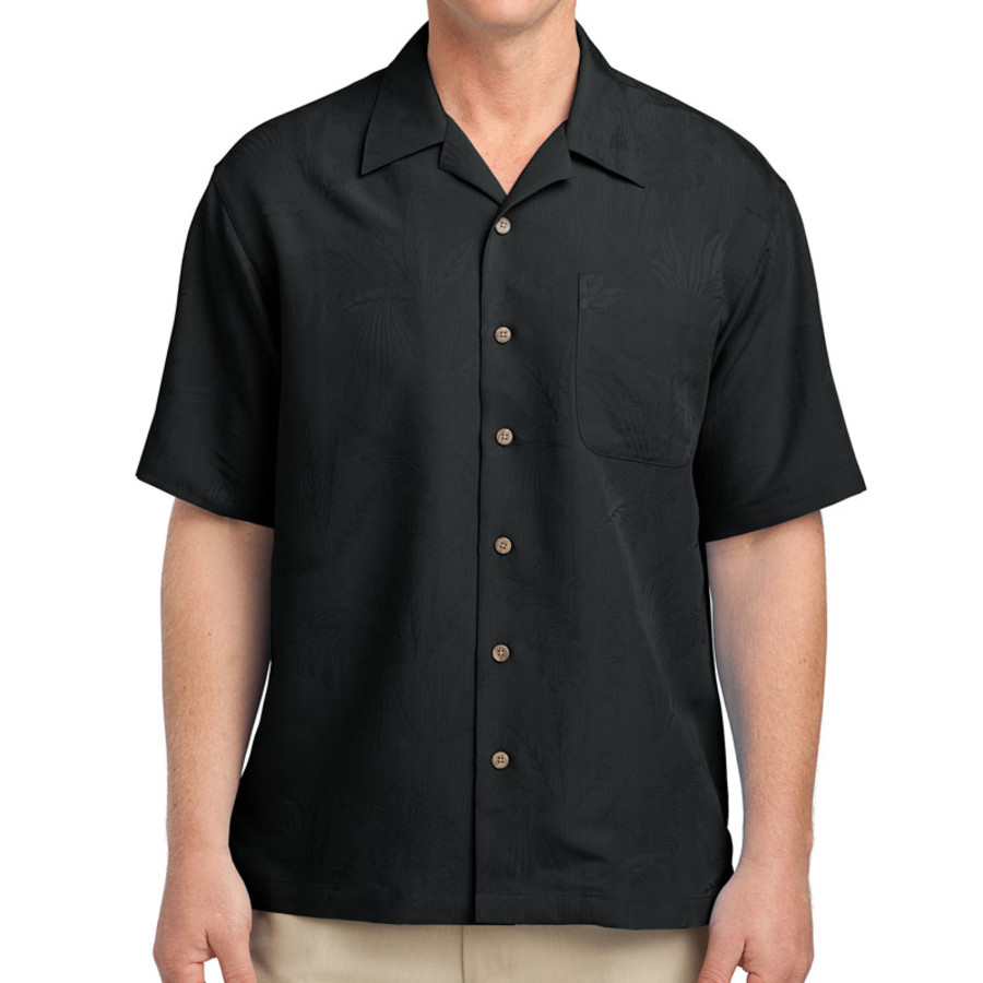 Port Authority Patterned Easy Care Camp Shirt (Apparel)