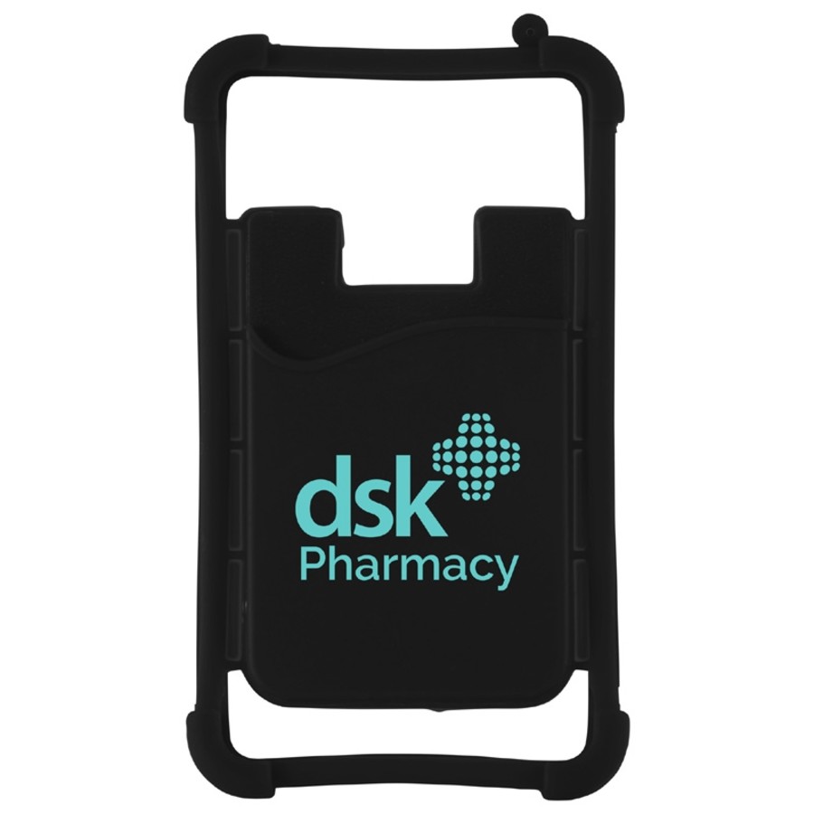 Silicone Phone Wrap with Wallet