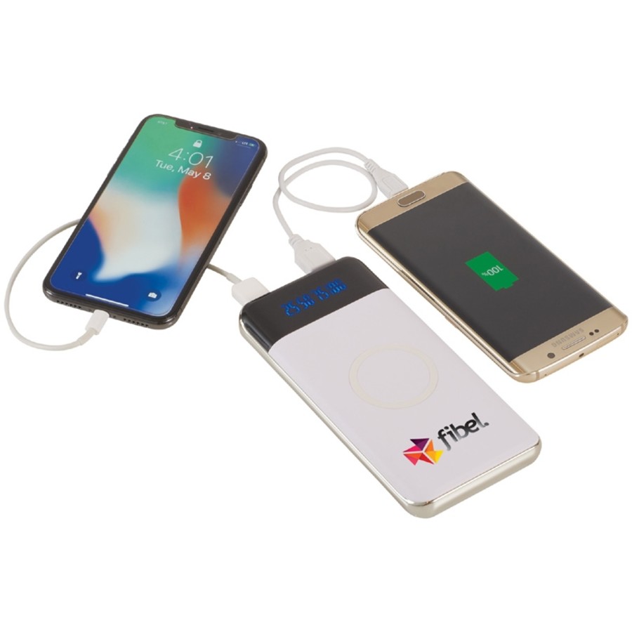 Constant 10000 Mah Wireless Power Bank With Display