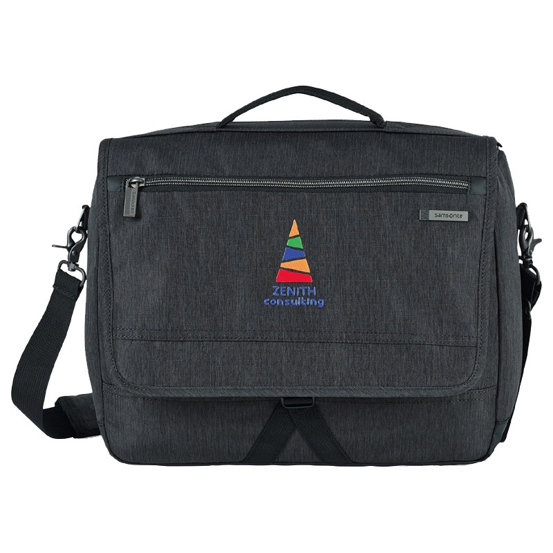 ショルダーバッグ Samsonite TICE Messenger Bag Black HZ209002 HZ209002 Samsonite Small Black Messenger Bag W/ Zip Closures