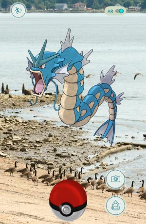 Pokemon at Battery Park in Historic New Castle, Delaware