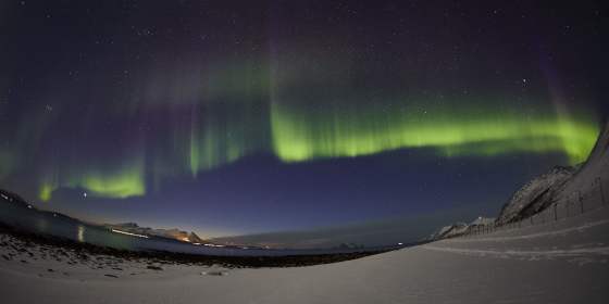 Snowshoeing on the Edge of Tromsø – Evening – Aurora Alps