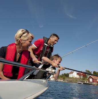Fishing in Lyngdal Norway