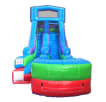 15ft Retro Slide Side Front View Blue Red Green