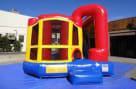 Backyard obstacle Bounce House