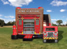 Fire Station Bounce House Combo