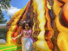 Volcanoe Dinosaur Land Playzone Bounce House Combo