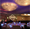 LED dance floor illuminated