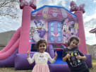 Minnie Mouse Daisy Pink Bounce House