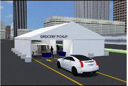 40 X 50 Structured Drive Through Tent Packages