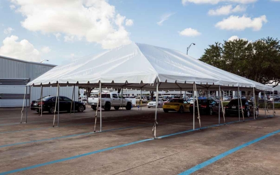 USA 30 x50 Frame Tent Rentals Sky High Party Rentals