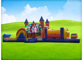 50ft Monster High Obstacle w/ Wet or Dry Slide