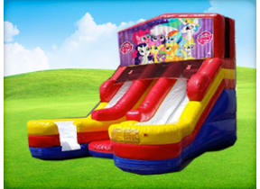 16ft Double Lane My Little Pony (Wet/Dry) Slide