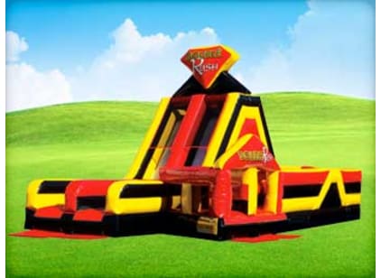 Double Rush Inflatable Obstacle