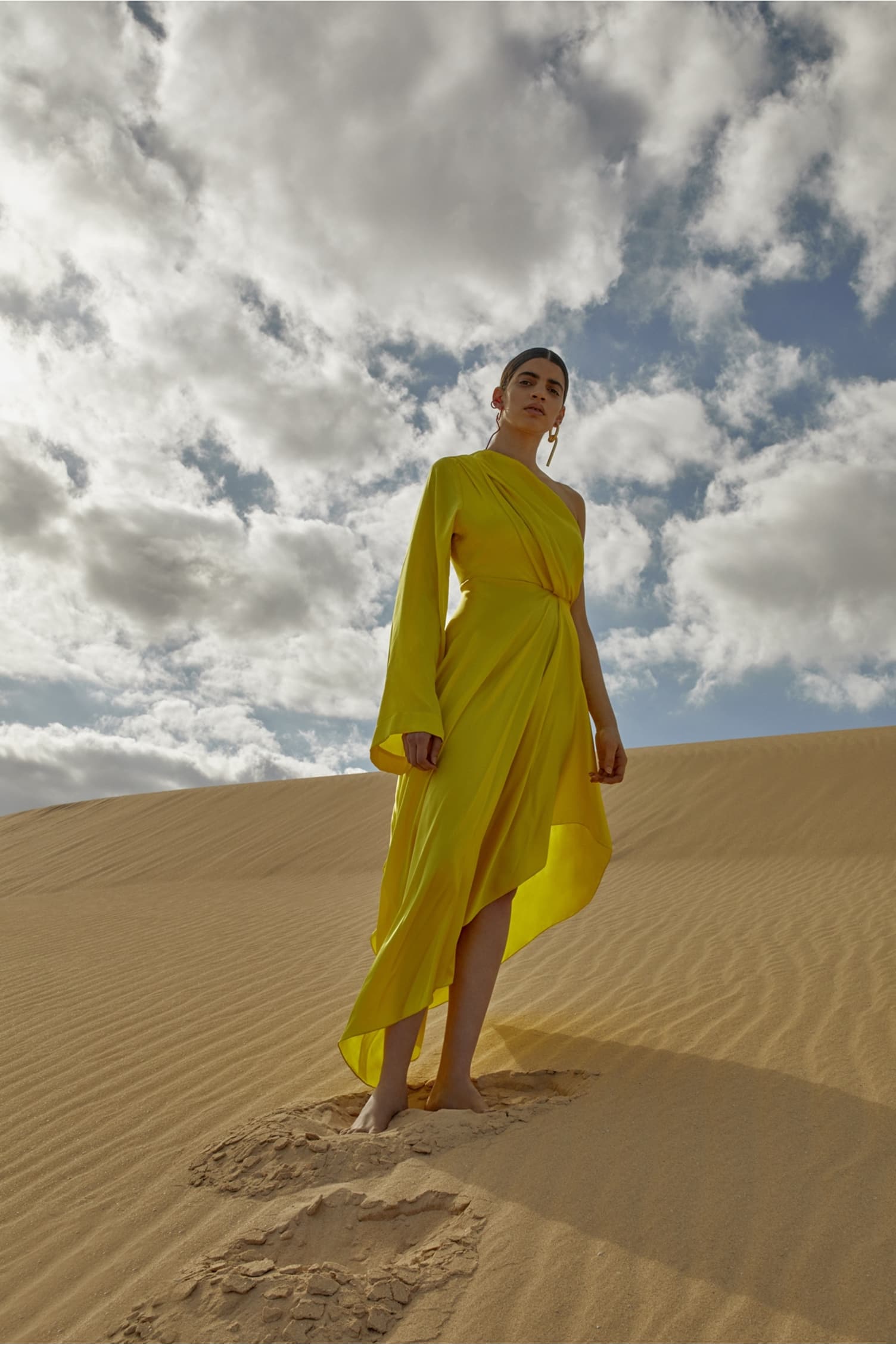 Alida Dress Yellow