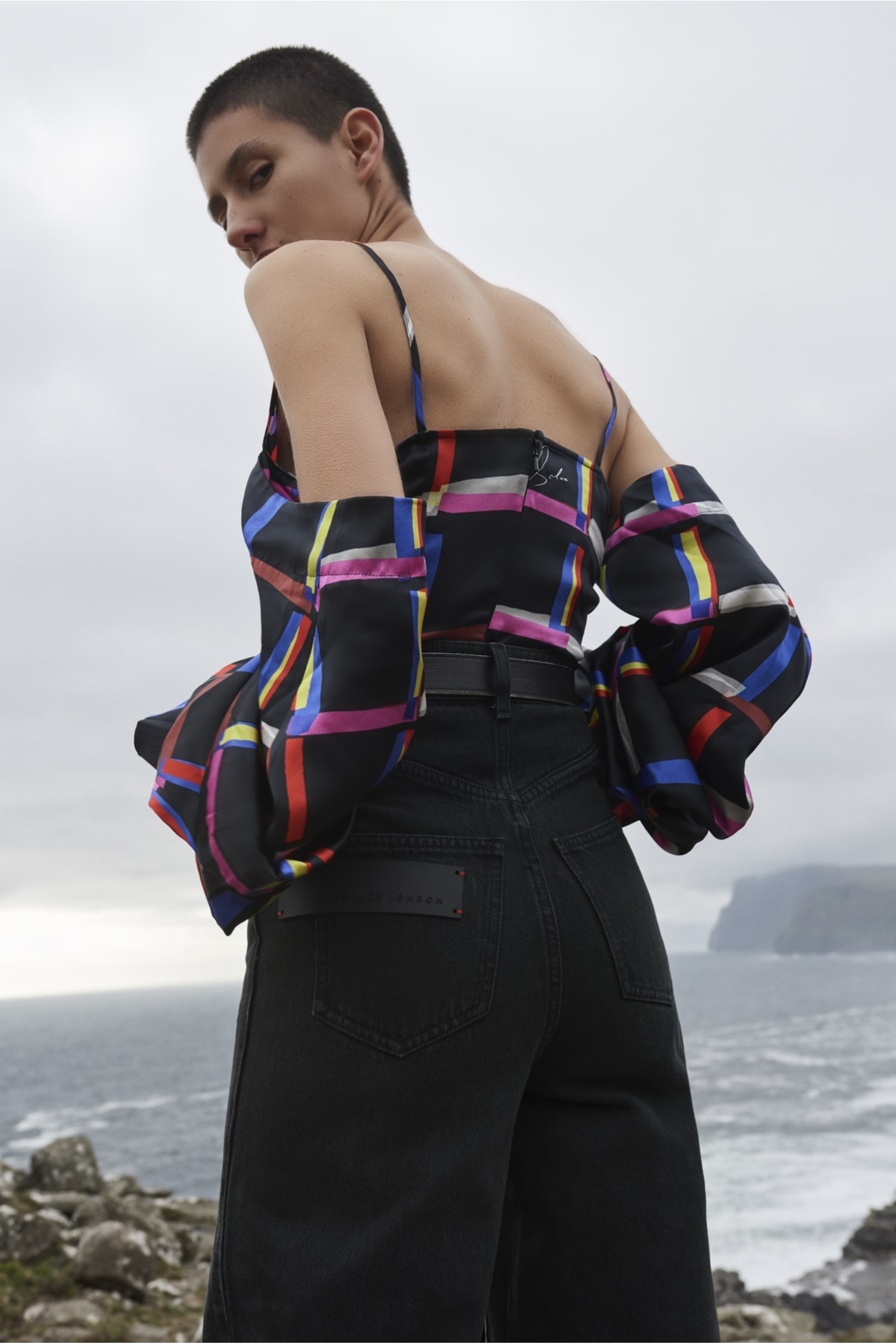 Cia Top Black Check