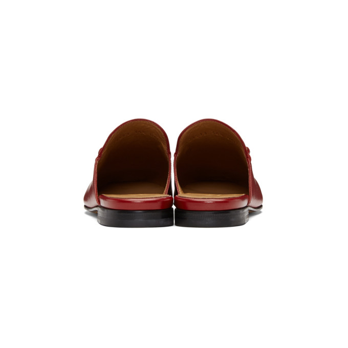 gucci princetown leather backless loafers