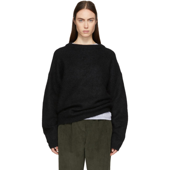 acne black sweater