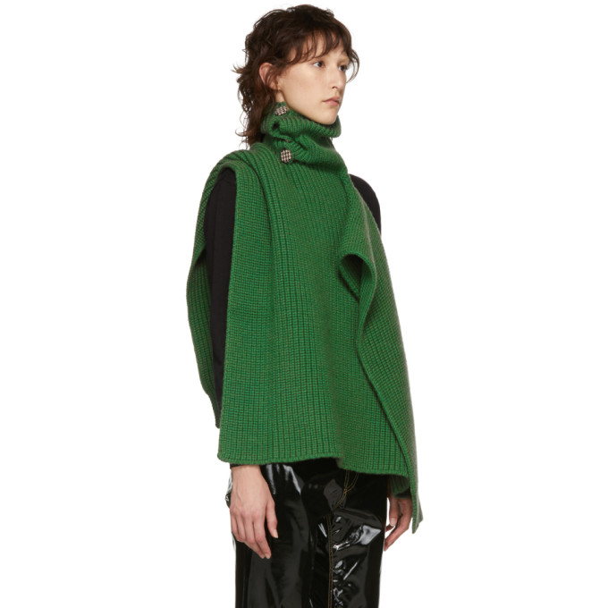 トップス raf simons SINGLE PANEL PATCH TURTLENECK Raf Simons Black Single Panel Patch Turtleneck Raf Simons