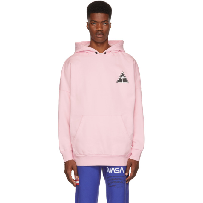 PALM ANGELS PALM ANGELS PINK PALM ICON HOODIE