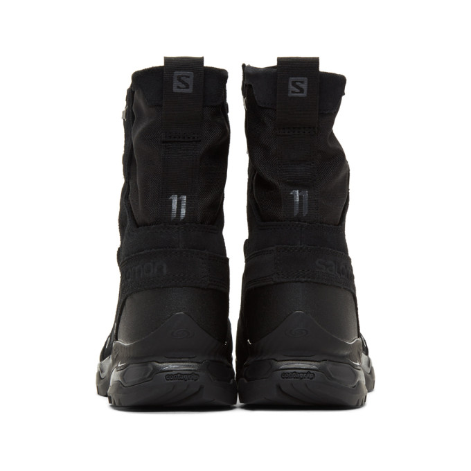 11 BY BORIS BIDJAN SABERI Black Salomon Edition Jungle Ultra Boots ...