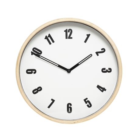 Trouva: Hubsch Medium Wooden Frame Clock