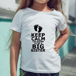 I can't keep calm i'm going to be a  (indsæt selv) storebror / storesøster