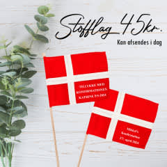 Konfirmations strygemærker og div.