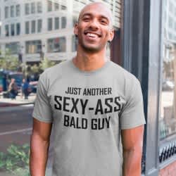 Just another sexy ass bald guy strygemærke