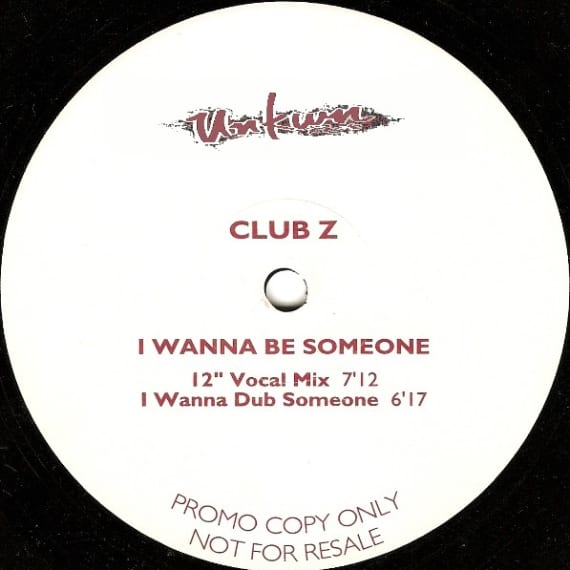 I Wanna Be Someone (AKA Radio edit)
