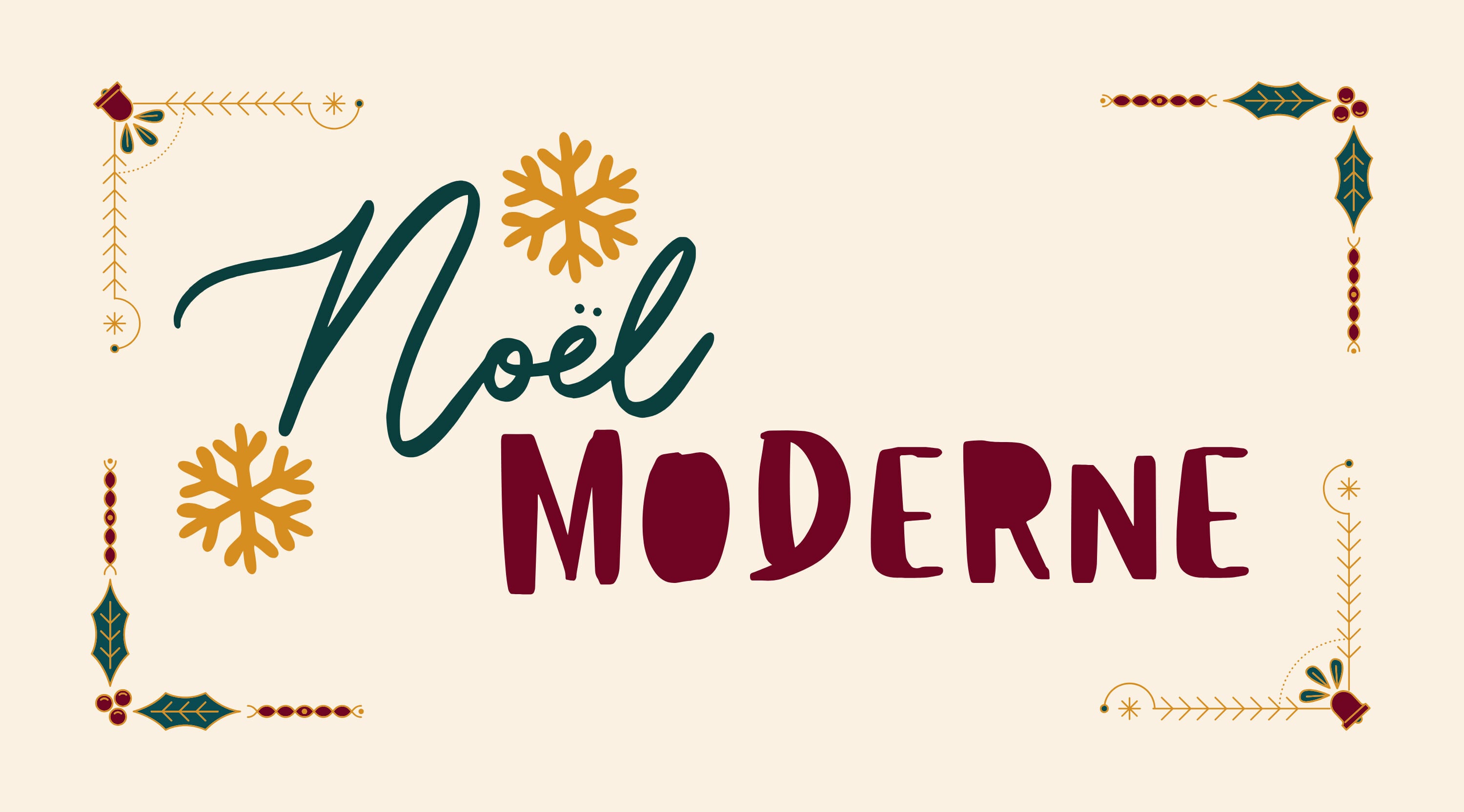 Noël Moderne