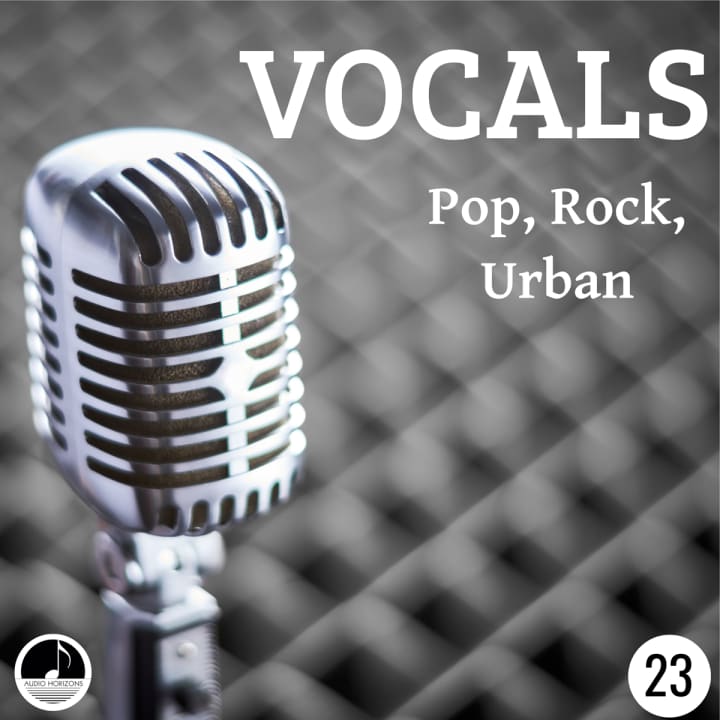 Vocals 23 Pop, Rock, Urban