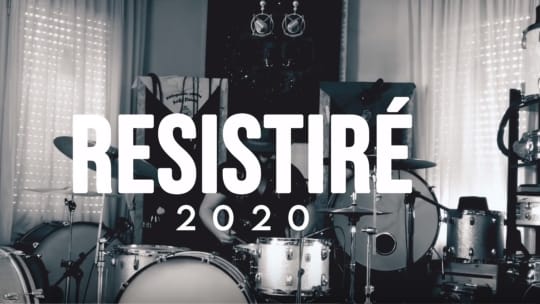 Spanish musicians unite to sing &quot;Resistire&quot;