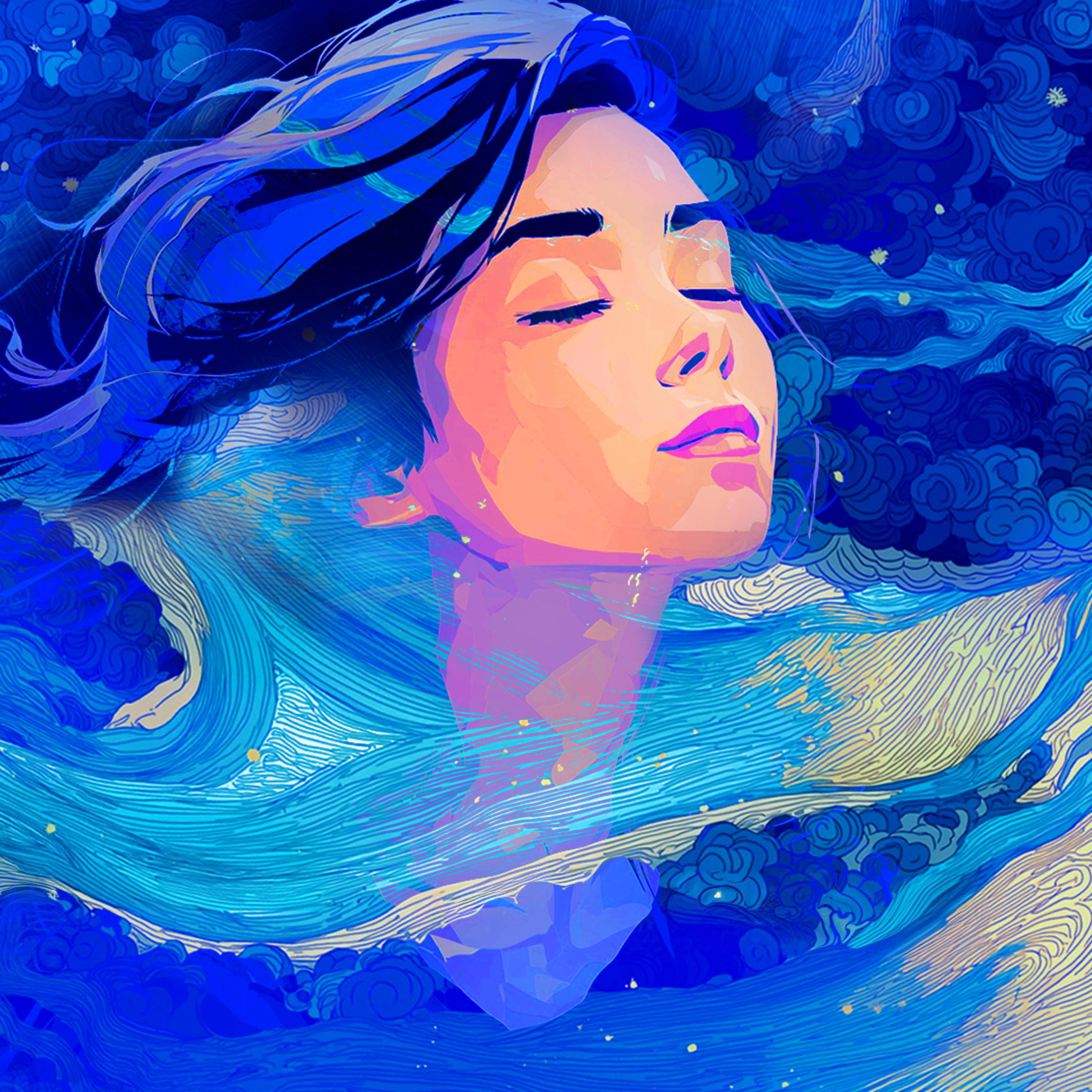 Stop Racing Thoughts, Anxiety Relief Sleep Hypnosis