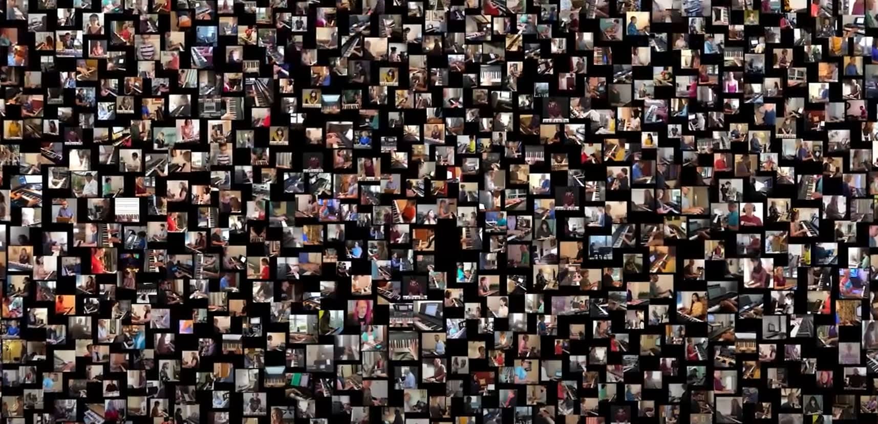 &quot;You Raise Me Up&quot; video sets record for largest virtual piano recital in history