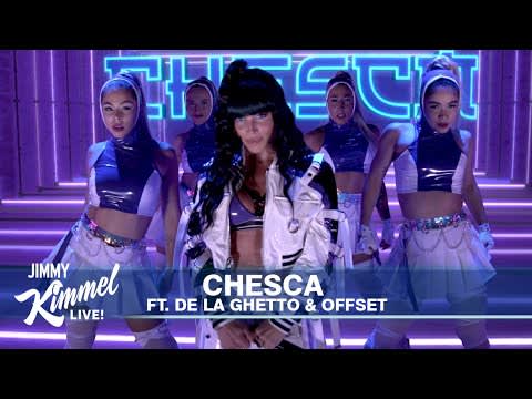 De La Ghetto performs &quot;Como Tu (Dirty)&quot; with Chesca and Offset on Jimmy Kimmel Live