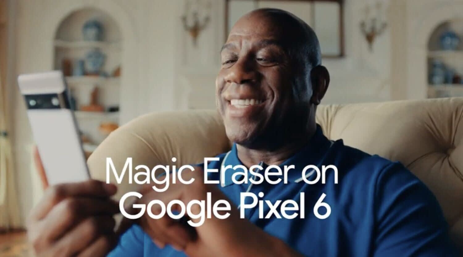 Magic Johnson x Google Pixel 6