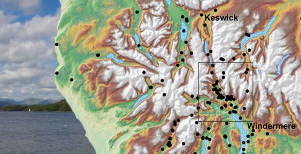 Multiscalar Spaces: Deep Mapping the Lake District with Literary Geographic Information System (GIS)