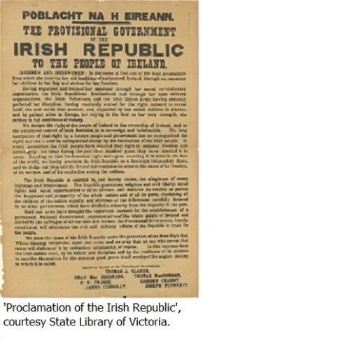 The 2016 Kathleen Fitzpatrick History Lecture: Easter 1916: Theatre, Re-enactment, Memory