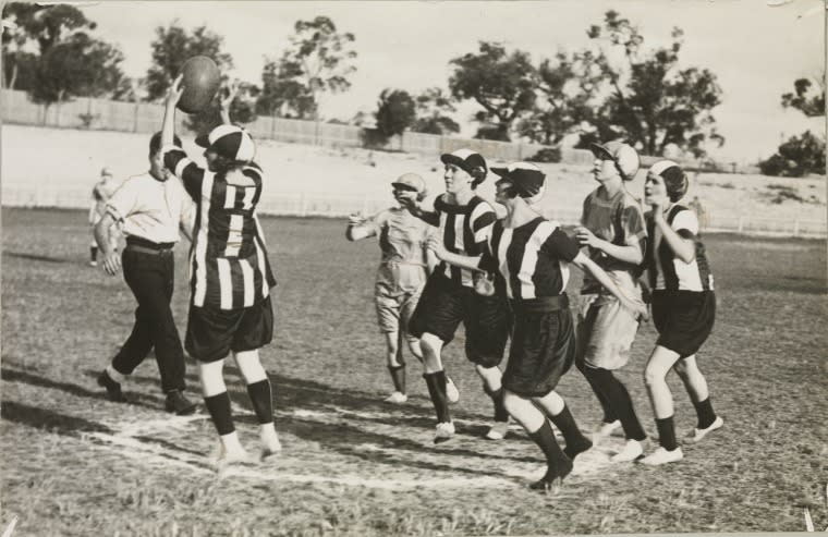 Footy, history and a changing Australia Pursuit The University Melbourne