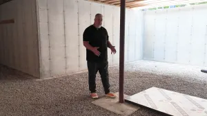 LALLY Column – CONCRETE Footing