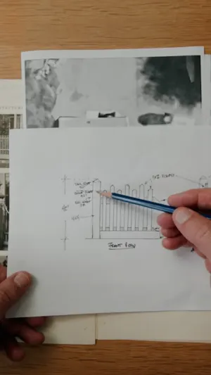 Making a Magic Picket Fence 