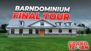  Grand Texan Barndominium TOUR | 4,000+ Sq Ft Home + Man Cave Shop in Tyler, TX 