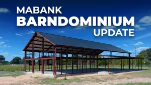  Mabank Barndominium Update | Steel Frame and Roof Installed | Texas Best Construction 