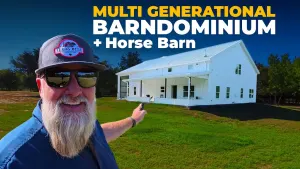  Building a Multi-Gen Barndominium in Combine, TX | Road Work, Gravel & Layout Tour 