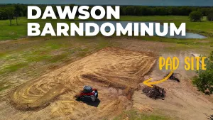  Breaking Ground on a Huge Custom Barndominium in Dawson, Texas | Texas Best Construction 