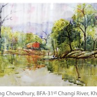 Changi River, Khagrachari - Jeny Mong Chowdhury