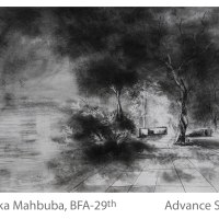 Advance Sketch - Siddika Mahbuba