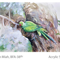 Acrylic Study - Halim Miah