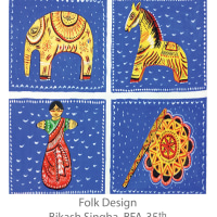 Folk Design - Bikash Singha